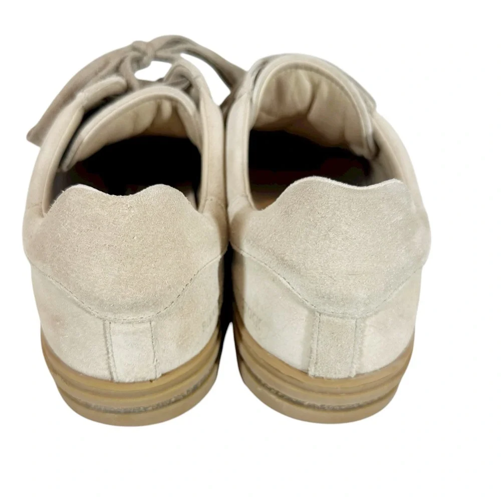 BIRKENSTOCK 41 L10 M8 Birk Bend Low Lace up Sneakers Cork Sole Suede Shoes #265 - Picture 5 of 6